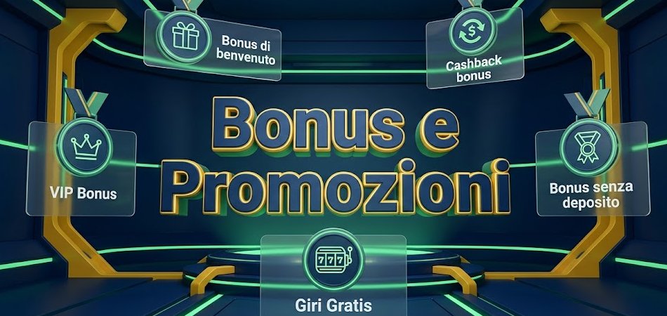 Bonus e promozioni